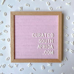 Letter Board Set | Pink