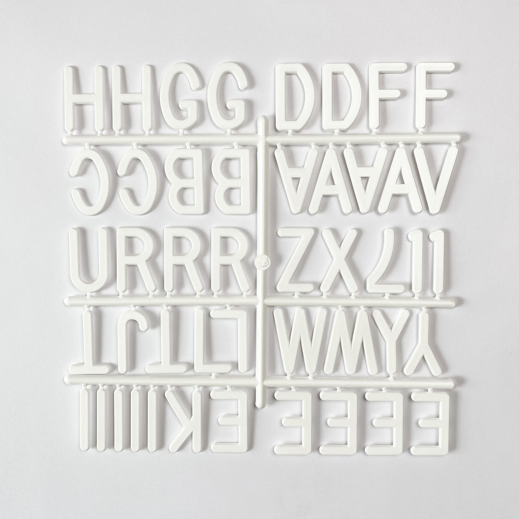Large Letter Set – Curated